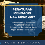 Peraturan Tentang Pedoman Pengelolaan Pelayanan Informasi dan Dokumentasi Kementerian Dalam Negeri dan Pemerintah Daerah