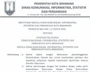 standar pelayanan diskominfo