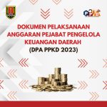 Dokumen Pelaksanaan Anggaran Pejabat Pengelola Keuangan Daerah (DPA PPKD) 2023