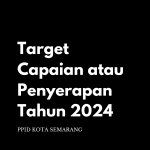 Target Capaian atau Penyerapan Tahun 2024