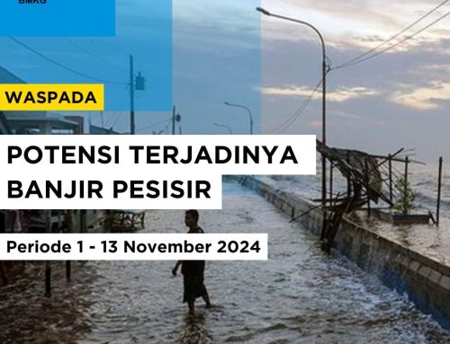 Informasi Potensi Banjir Pesisir (ROB) di Wilayah Pesisir Indonesia Periode 1-13 November 2024