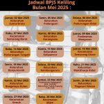 JADWAL BPJS KELILING KOTA SEMARANG BULAN MEI 2025