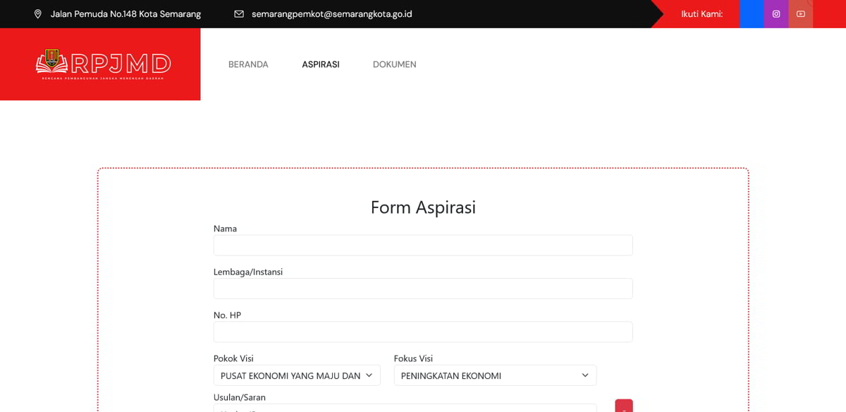 form aspirasi form aspirasi