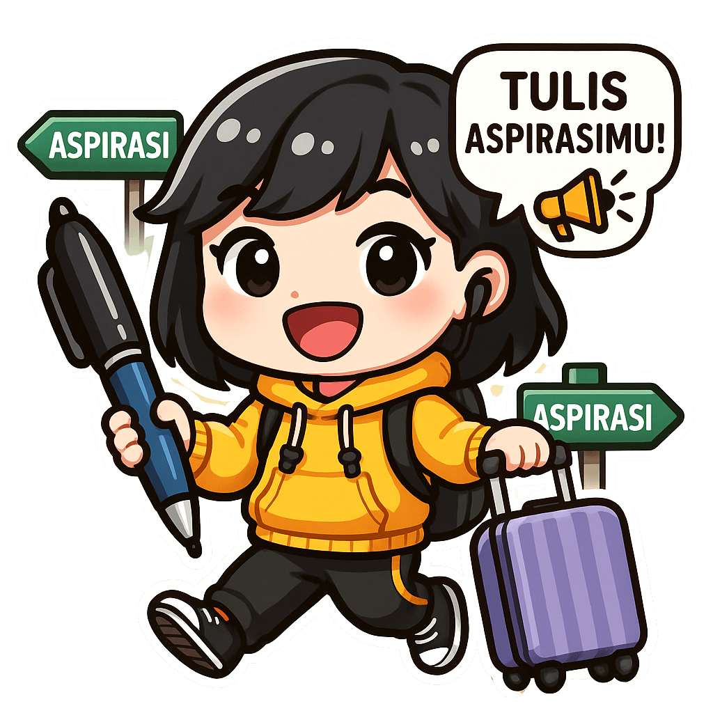 tulis aspirasi mu di sini