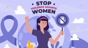 Strategi pencegahan tindak kekerasan terhadap perempuan melalui kampanye publik.