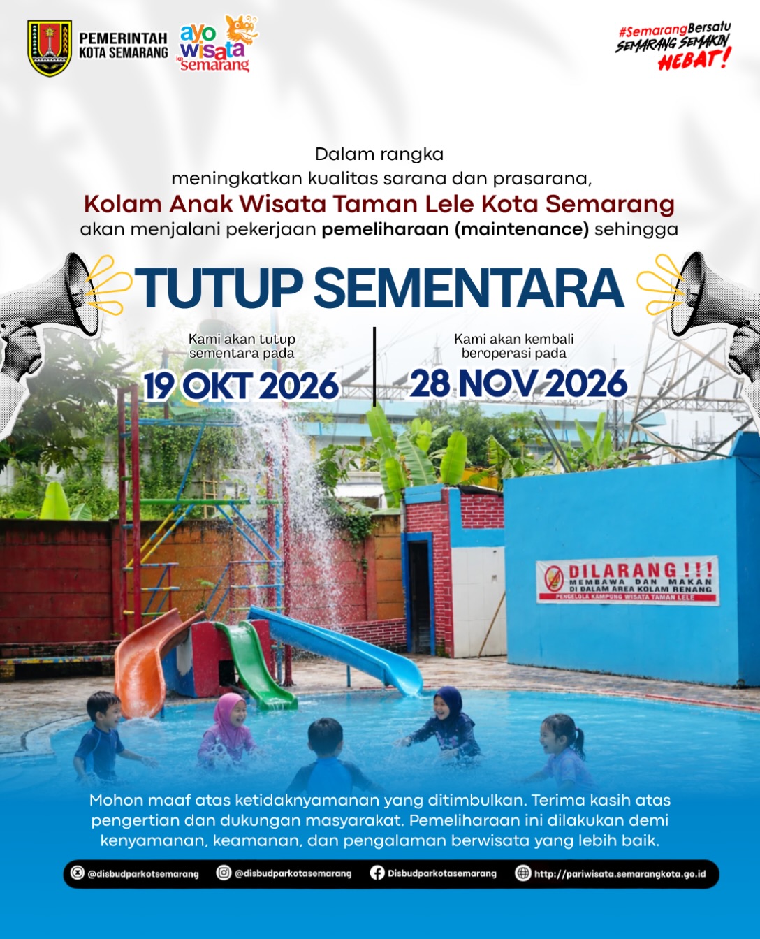 taman lele tutup